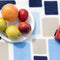 DETEX Picknickkleed 200x200cm XXL Waterdicht Geïsoleerd Opvouwbaar Blauwe ruiten