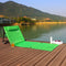Detex Strandmat – Rugleuning Draagriem Zijtas 158x56x45,5cm – Groen