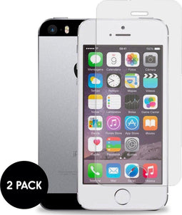 iMoshion Screenprotector Geschikt voor iPhone 5 / 5s / SE (2016) Tempered Glass - iMoshion Screenprotector Gehard Glas 2 pack
