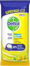 Dettol Schoonmaakdoekjes Power & Fresh - Citrus - Maxi 110 stuks