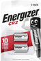 Energizer CR2 - Lithium batterij 3V - 800mAh (2 stuks)