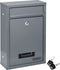 Deuba Brievenbus zilver 32x22x9cm