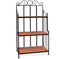 Deuba Etagere Mozaïek 3 Niveaus - 115x58x30cm Metaal – Terracotta