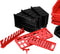 Deuba Gereedschapswand met stapelboxen en gereedschapshouder 43 st. - 2 wandplaten van 54x47,5x1,8 cm