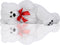 Deuba Knuffel Teddybeer L Wit 50cm