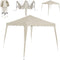 Deuba Partytent Capri - 3x3m/250 Hoog - Popup/Opvouwbaar - Beige