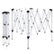 Deuba Partytent Capri - 3x3m/250 Hoog - Popup/Opvouwbaar - Beige