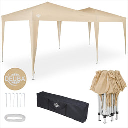 Deuba Partytent/ Paviljoen - 6x3x2 m - Creme