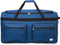 Deuba XXL Reistas Donker blauw met trolley-functie 3 wielen 160 LITER 85x43x44cm