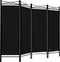 Deubois kamerscherm - zwart - 180 x163cm - Polyester
