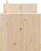vidaXL - Tuinbank - 3-zits - 189x60x62 - cm - massief - grenenhout