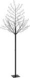 vidaXL - Kerstboom - 600 - LED's - blauw - licht - kersenbloesem - 300 - cm