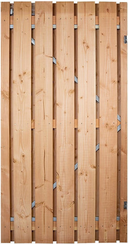 Deur met stalen frame 100 x 195 cm