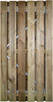 Deur met verstelbaar stalen frame geimpregneerd 100 x 195 cm