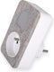 Deurbel - SCS SENTINEL - SONE+ Stylish - CSF0108 - Draadloos & batterijloos - Geïntegreerd stopcontact