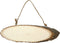 Deurbordje creativ company 6-10cm x 23-28cm hout | 1 stuk