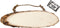 Deurbordje creativ company 6-10cm x 23-28cm hout | 1 stuk