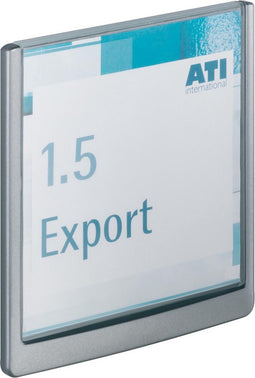 Deurbordje Durable Click sign 149x148.5mm grafiet | 5 stuks