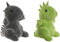 Deurhouder Home ESPRIT Zand 24 x 19 x 27 cm Dinosaurus (2 Stuks)