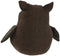 Deurhouder Home ESPRIT Zand 25 x 12 x 20 cm Uil (2 Stuks)