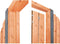Deurkozijn met aanslagligger 210 x 90-150 cm
