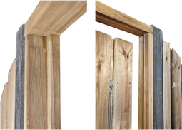 Deurkozijn met aanslagligger 210 x 90-150 cm