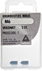 Deurkruk Boutjes M6