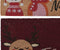 Deurmat DKD Home Decor Rood Multicolour PVC Kokosvezel 60 x 40 x 1,5 cm (2 Stuks)