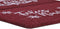 Deurmat DKD Home Decor Wit Rood PVC Kokosvezel 60 x 40 x 1,5 cm (2 Stuks)