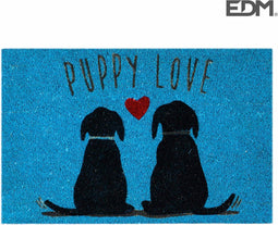 Deurmat EDM Blauw 60 x 40 cm