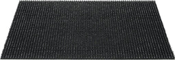 deurmat queens grasmat zwart 60x80cm