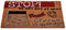 Deurmat Stop Zwart Rood Natuurlijk Kokosvezel 40 x 1,5 x 60 cm (12 Stuks)