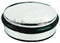 deurstopper Alco metaal laag chroom, 1300 gram hoog 4cm