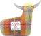 Deurstopper Schotse Hooglander Purple/orange
