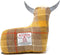 Deurstopper Schotse Hooglander Yellow/Beige - Harris Tweed - Handgemaakt - Caroline Wolfe Murray Scotland