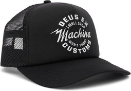 Deus Amped Circle Black Trucker Cap