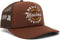 Deus Amped Circle Chocolate Trucker Cap