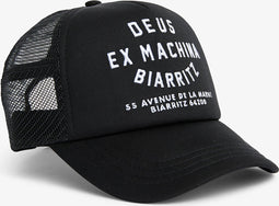 Deus - Biarritz Address Trucker Cap Black