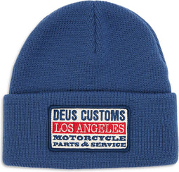 Deus - Dyno Beanie - Mechanic Blue Muts - Deus ex Machina - One Size
