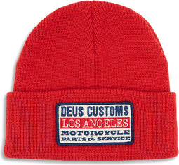 Deus - Dyno Beanie - Valiant Red Muts - Deus ex Machina - One Size