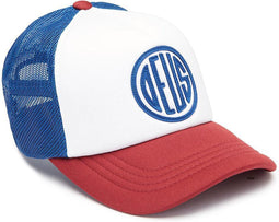 DEUS Pet Pill Trucker - Navy Red