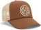 Deus Pill Brown Trucker Cap