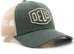 DEUS Shield Trucker cap - Shale Green