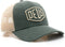 DEUS Shield Trucker cap - Shale Green