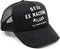 DEUS Trucker cap Milano Address Trucker - Black