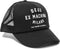 DEUS Trucker cap Milano Address Trucker - Black