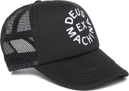 DEUS Trucker pet Circle logo - black