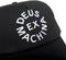 DEUS Trucker pet Circle logo - black