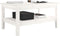 vidaXL - Salontafel - 80x50x40 - cm - massief - grenenhout - wit
