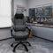 Devoko gamingstoel - Donkergrijs - Max.120 kg - 52x50.5x133 cm